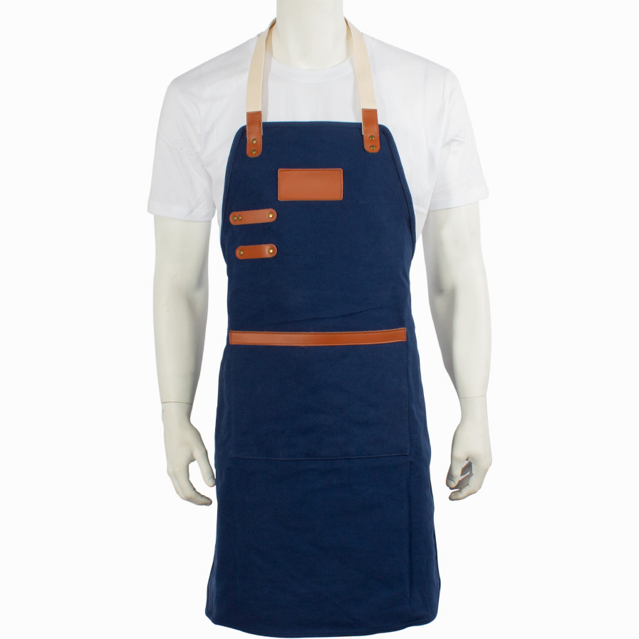 Pechera asador canvas 9 Pechera asador canvas personalizable, vista 9