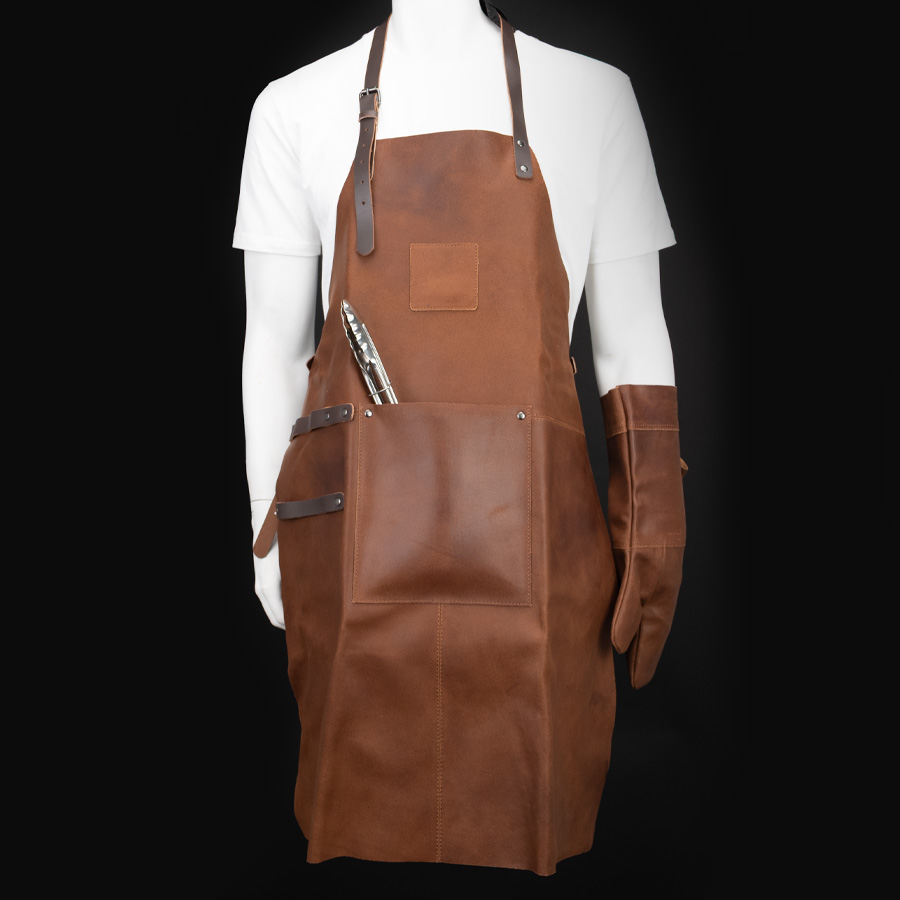 Set asador de cuero de búfalo 10 Set asador de cuero de búfalo - Imagen 10