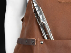 Set asador de cuero de búfalo 12 H72 2 1