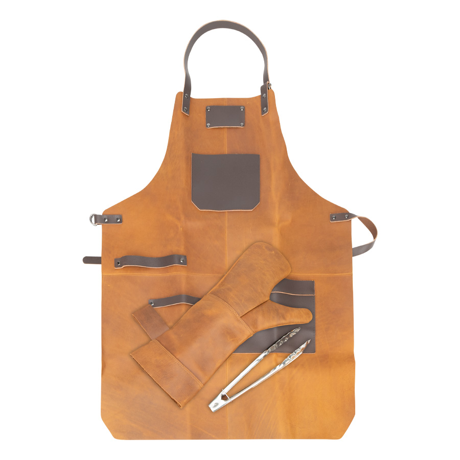 Set asador de cuero de búfalo 6 Set asador de cuero de búfalo - Imagen 6