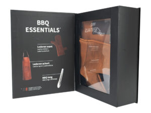 Set asador de cuero de búfalo 10 H73 9 2