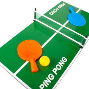 Mini ping pong personalizable, vista 3