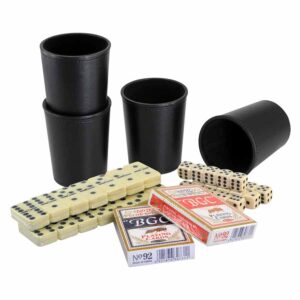 Multijuegos caja PU negro personalizable, vista 2