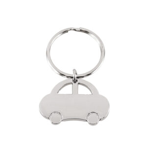 Llavero metálico auto personalizable