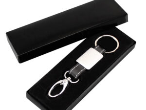 Llavero metal cuero 3 K30 02