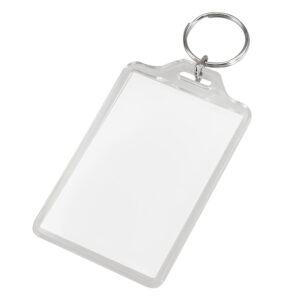 Llavero grande con porta-foto acrílico personalizable