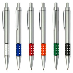 Bolígrafo plástico metalizado personalizable