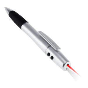 Bolígrafo plástico con LED y puntero láser 5 Bolígrafo plástico con LED y puntero láser personalizable, vista 3