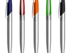 Bolígrafo metálico bicolor