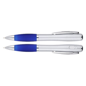 Bol&iacute;grafo con linterna LED personalizable, vista 2
