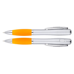 Bol&iacute;grafo con linterna LED personalizable, vista 4