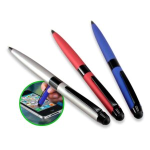 Bolígrafo metálico touch opaco personalizable