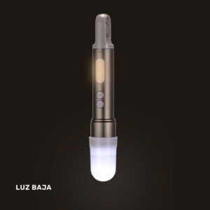 Linterna recargable táctica 19 Usb linterna táctica y lámpara recargable hook 15-en-1 personalizable, vista 10