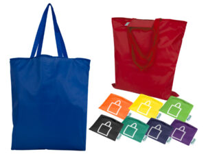 Bolsa de compras compactable en tela rpet