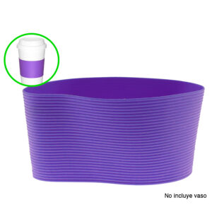 Grip de Silicona 16 Grip de silicona personalizable, color morado