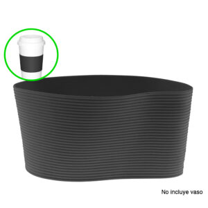 Grip de Silicona 15 Grip de silicona personalizable, color negro