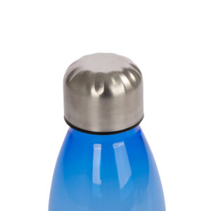 Botella plástica tapa acero 15 Botella plástica tapa acero inoxidable personalizable, vista 6