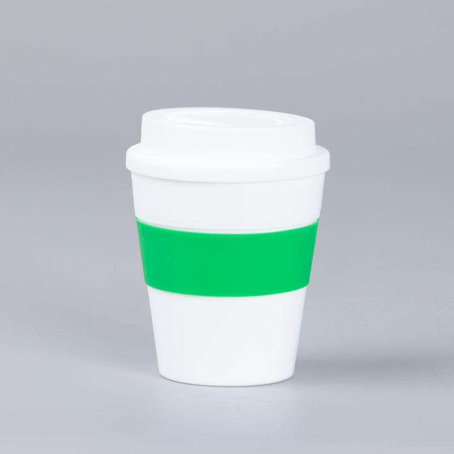 Mug Express Cup White 356cc con banda silicona 10 Mug Express Cup White 356cc con banda silicona - Imagen 10