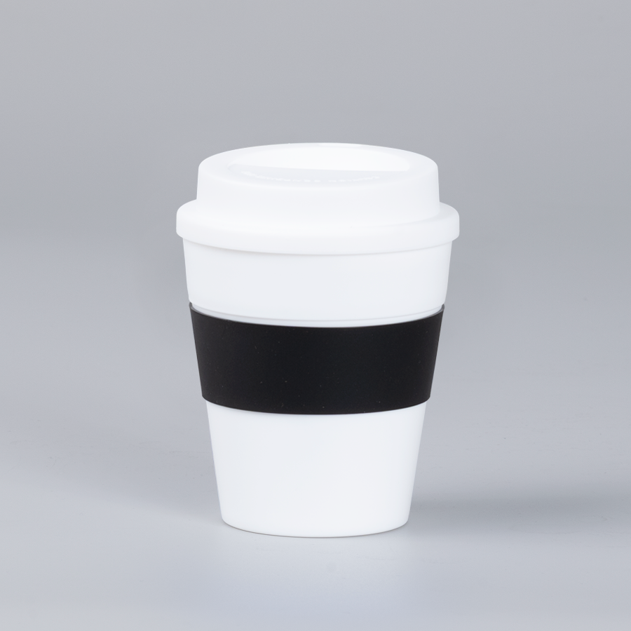 Mug Express Cup White 356cc con banda silicona 12 Mug Express Cup White 356cc con banda silicona - Imagen 12