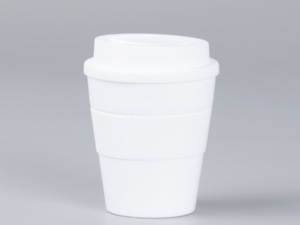 Mug Express Cup White 356cc con banda silicona 18 M170 5 1