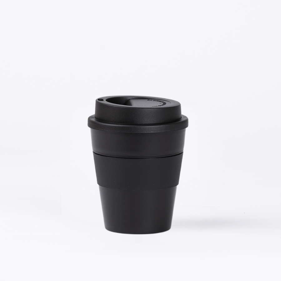 Mug Express Cup Black 356cc con banda silicona 7 Mug Express Cup Black 356cc con banda silicona - Imagen 7