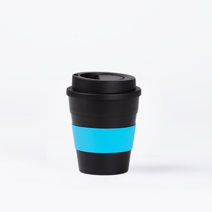 Mug Express Cup Black 356cc con banda silicona 11 Mug Express Cup Black 356cc con banda silicona - Imagen 11