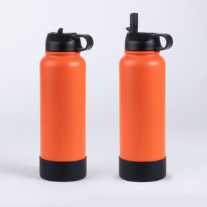Botell&oacute;n T&eacute;rmico Hydra 1.2 L personalizable, color naranjo