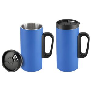 Coffee mug slim 14 Coffee mug slim personalizable, color azul