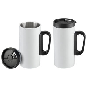 Coffee mug slim 13 Coffee mug slim personalizable, color blanco