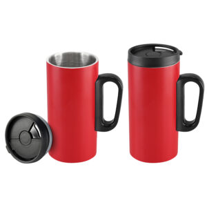 Coffee mug slim 15 Coffee mug slim personalizable, color rojo