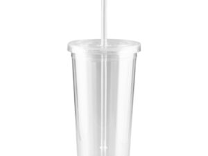 Vaso plástico doble pared aislante 600cc 11 M38 00