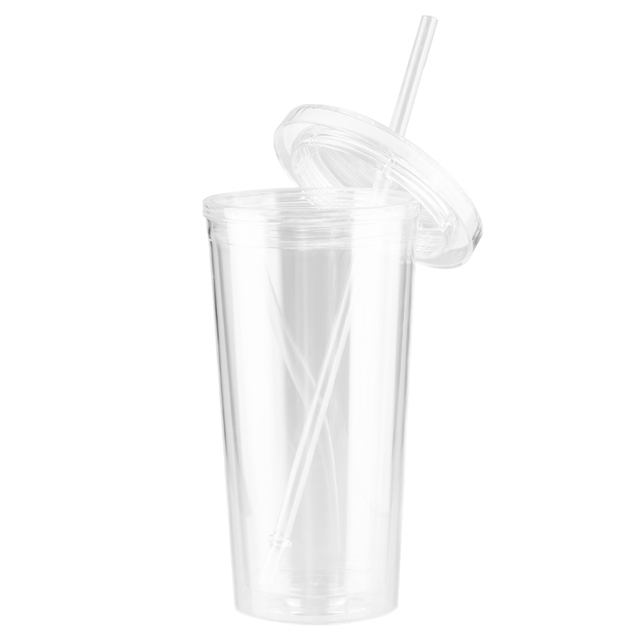 Vaso plástico doble pared aislante 600cc 4 Vaso plástico doble pared aislante 600cc - Imagen 4