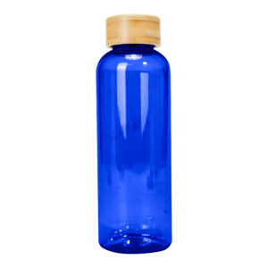 Botella pet tapa bamboo 6 Botella pet tapa bamboo personalizable, vista 6