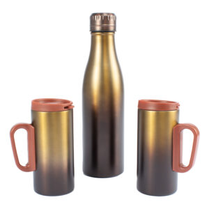 Set termo + 2 tazones personalizable