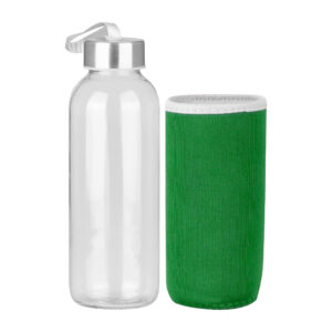 Botella de vidrio funda de neopreno 18 Botella de vidrio silica con funda de neopreno personalizable, vista 9