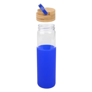 Botella de vidrio con funda 11 Botella de vidrio con funda de silicona personalizable, vista 3