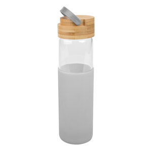 Botella de vidrio con funda 14 Botella de vidrio con funda de silicona personalizable, vista 6