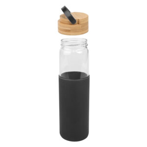 Botella de vidrio con funda 17 Botella de vidrio con funda de silicona personalizable, vista 9
