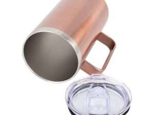 Mug Metálico Encobrizado 700cc