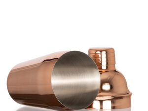 Coctelera metálica encobrizada copper 500cc