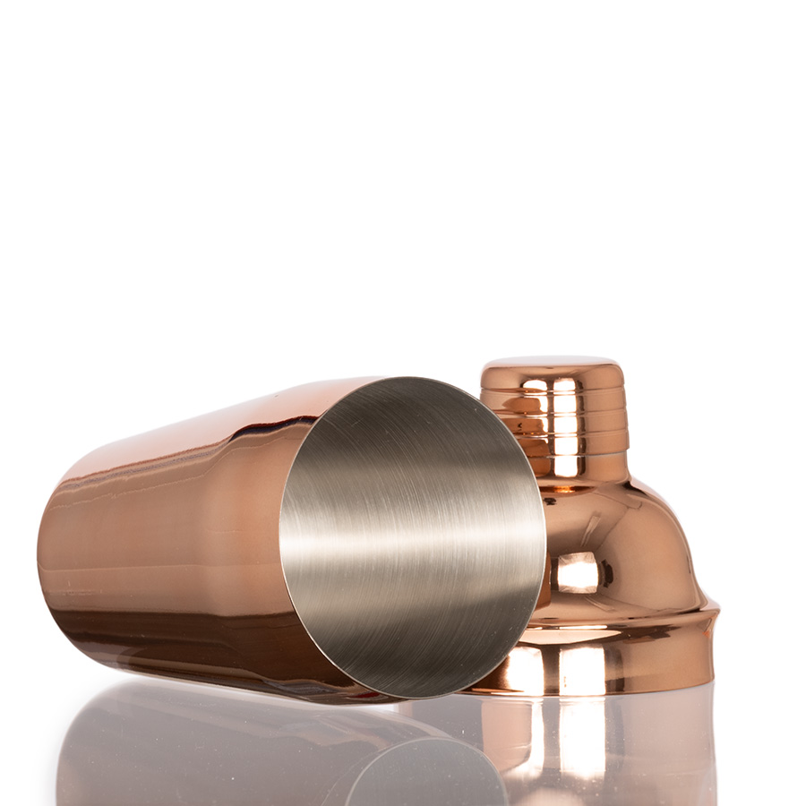 Coctelera metálica encobrizada copper 500cc 2 Coctelera metálica encobrizada copper 500cc - Imagen 2