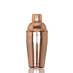Coctelera metálica encobrizada copper 500cc personalizable