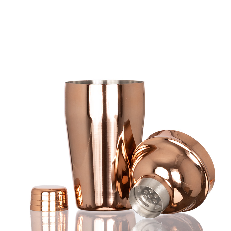 Coctelera metálica encobrizada copper 500cc 4 Coctelera metálica encobrizada copper 500cc - Imagen 4