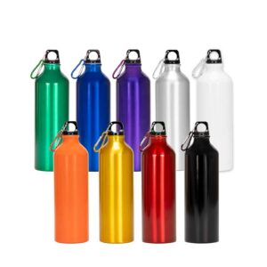 Botella para agua de aluminio personalizable