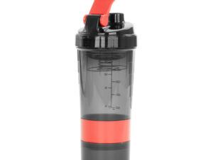 Vaso gym para batidos proteína shake, con 4 compartimentos. 18 M90 03 1 1