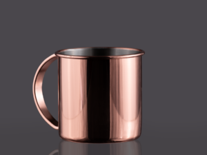 Tazón metálico Encobrizado Copper 1/2 L 14 M96 44 04 1
