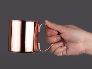 Tazón metálico Encobrizado Copper 1/2 L 18 M96 44 08 1