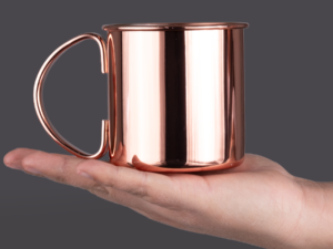 Tazón metálico Encobrizado Copper 1/2 L 19 M96 44 09 1