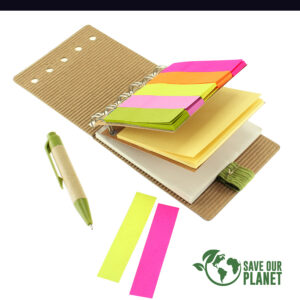 Memo set eco c/bolígrafo personalizable