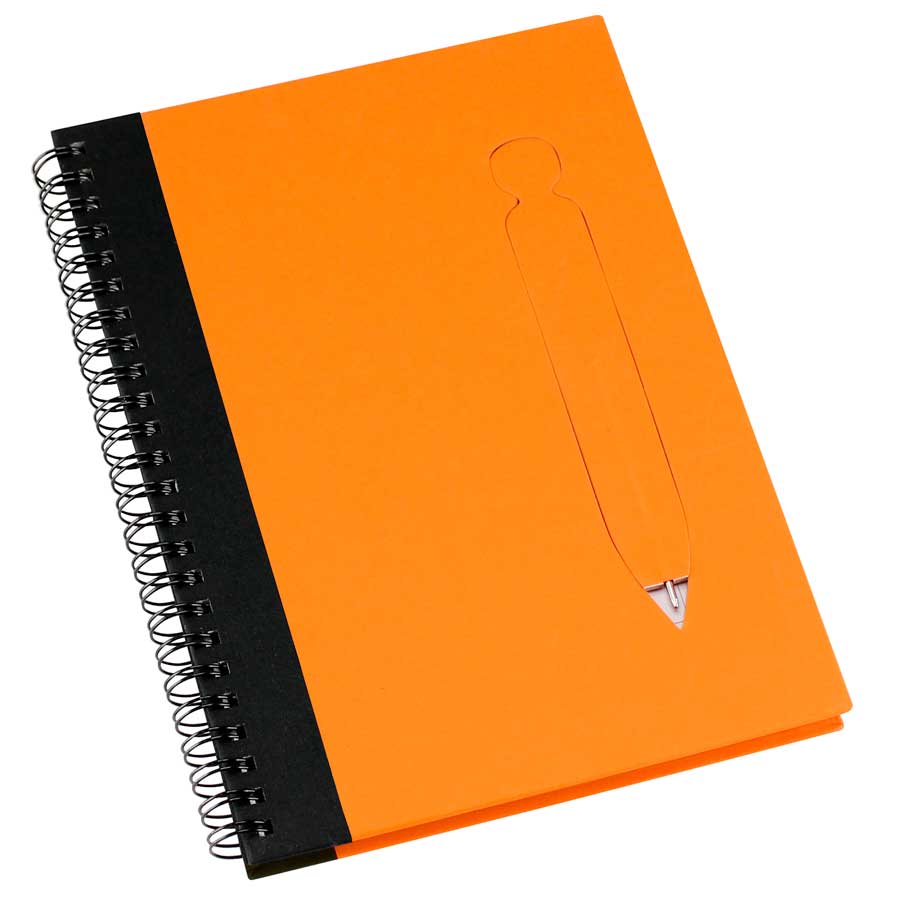 Cuaderno ecológico tapa dura 4 Cuaderno ecológico tapa dura personalizable, vista 4